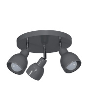 Lampa sufitowa PIK GRAPHITE 3xE27