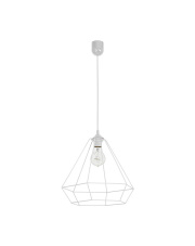 Lampa wisząca ALMA WHITE 1xE27