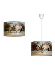 Lampa Wisząca HORSES 1xE27