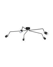 Lampa sufitowa JOKER BLACK 5xGU10