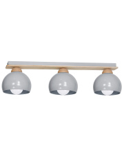 Lampa sufitowa DAMA GRAY 3xE27