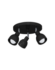 Lampa sufitowa PIK BLACK 3xE27