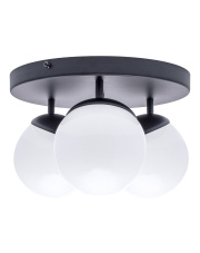 Lampa sufitowa SFERA BLACK 3xE14