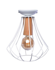 Lampa sufitowa WILL WHITE 1xE27