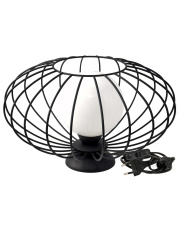 Lampka stołowa KRONOS BLACK 1xE14