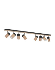 Lampa sufitowa BARON BLACK 8xGU10