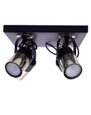 Lampa sufitowa WILSON BLACK 4xGU10
