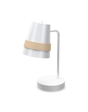 Lampa stołowa VENEZIA WHITE 1xE27