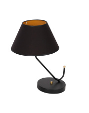 Lampa stołowa VICTORIA BLACK 1xE27