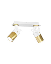 Lampa sufitowa WILSON WHITE 2xGU10