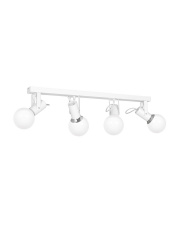 Lampa sufitowa AURIS WHITE 4xE14
