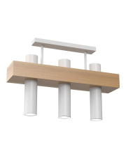 Lampa sufitowa WEST WHITE 3xGU10