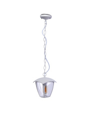 Lampa ogrodowa wisząca FOX WHITE 1xE27