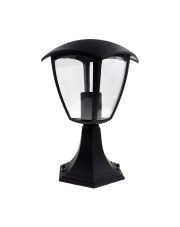 Lampa ogrodowa stojąca FOX BLACK 1xE27 Mała