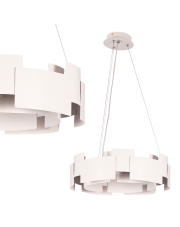 Lampa wisząca TORINO WHITE 24W LED