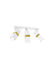 Lampa sufitowa VIDAR WHITE/GOLD 3xGU10