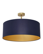 Lampa sufitowa BEN NAVY BLUE/GOLD 3xE27