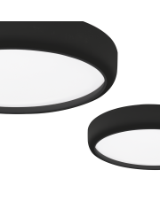 Plafon GEA BLACK 36W LED Ø390 mm