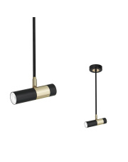 Lampa sufitowa DALLAS GOLD 1xGU10