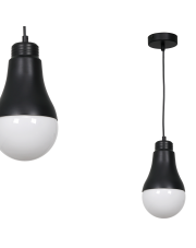 Lampa wisząca HELIOS BLACK 1xE14 40W