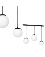 Lampa wisząca LIMA BLACK 3xE14