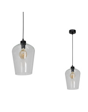 Lampa wisząca SANTIAGO CLEAR 1xE27