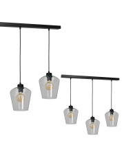 Lampa wisząca SANTIAGO CLEAR 3xE27