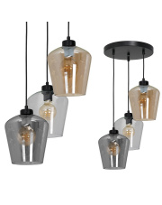 Lampa wisząca SANTIAGO MIX 3xE27