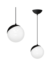 Lampa wisząca SFERA BLACK 1xE14 60W