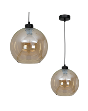 Lampa wisząca SOFIA AMBER 1xE27