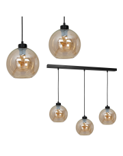 Lampa wisząca SOFIA AMBER 3xE27