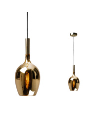 Lampa wisząca TANGO GOLD 1xE14