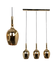 Lampa wisząca TANGO GOLD 3xE14