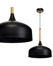 Lampa wisząca TAYLOR BLACK 1xE27 60W