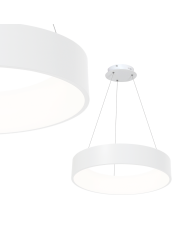 Lampa wisząca OHIO WHITE 24W LED