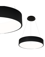 Lampa wisząca OHIO BLACK 24W LED