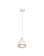 Lampa wisząca OVAL WHITE 1xE27