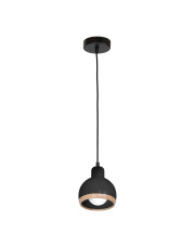 Lampa wisząca OVAL BLACK 1xE27