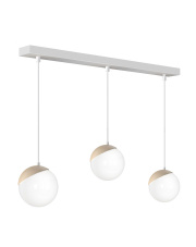 Lampa wisząca SFERA WOOD 3xE14