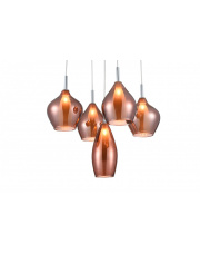 Lampa wisząca Amber Milano AZ3172 AZzardo nowoczesna oprawa wisząca w stylu design