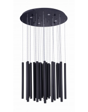 Lampa wisząca Organic Black nowoczesna oprawa w kolorze czarnym P0419 MaxLight