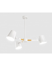 Lampa wisząca GABI 3pł LS-PE1245 Auhilon oprawa w kolorze białym