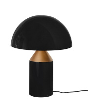 Lampa biurkowa FUNGO czarno-złota - aluminium