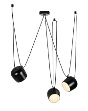 Lampa wisząca EYE 3 czarna - LED, alumiumium