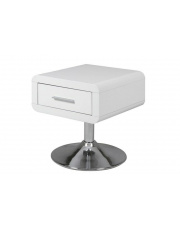 ACTONA szafka COMFORT biała - MDF, chrom