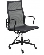 Fotel biurowy AERON PREMIUM czarny - siatka, aluminium