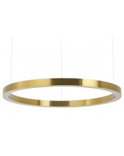 Lampa wisząca RING 100 złota - LED, stal