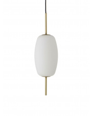 FRANDSEN lampa wisząca SILK S - mosiądz, szkło