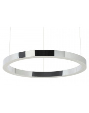 Lampa wisząca RING 80 srebrna - LED, stal polerowana