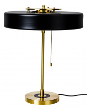 Lampa biurkowa ARTE czarna - aluminium, szkło